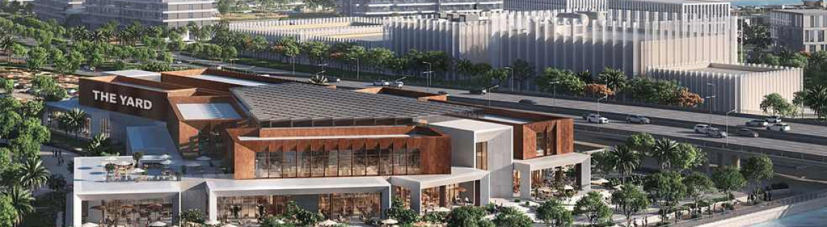 First The Yard Shopping Centre to Open on Palm Jebel Ali in Dubai