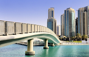 Новый мост в Дубае сократит время поездки до Dubai Harbour с 12 до 3 минут
